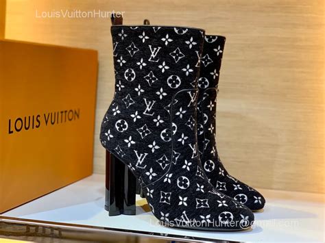 louis vuitton boots silhouette|Louis Vuitton doll leg boots.